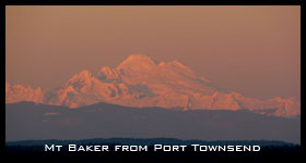 Mt Baker from Port Townsend